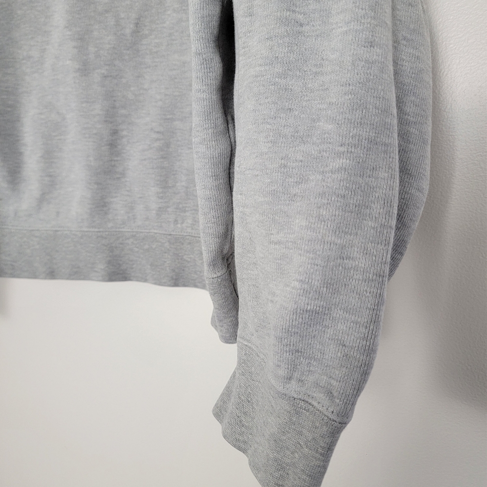 Orvis Gray Vintage Women's Crewneck Sweatshirt Heavy Cotton Boxy XL - Picture 5 of 11